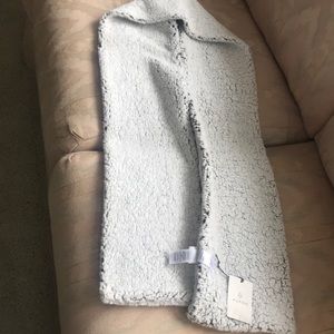 Lush long winter scarf